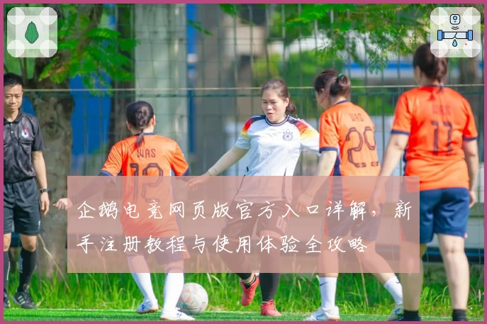 企鹅电竞网页版官方入口详解,新手注册教程与使用体验全攻略